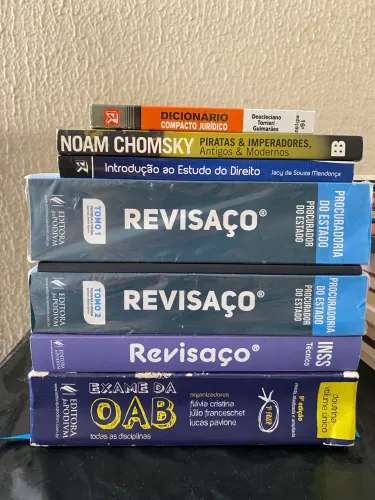 Kit livros jurídicos + OAB + concursos - Revisação PGE e INSS