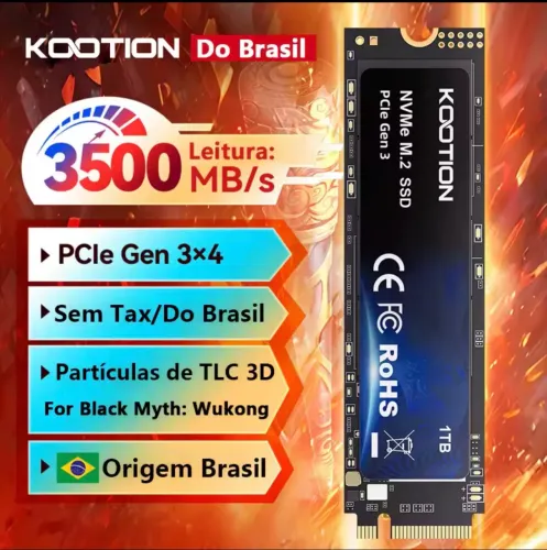 SSD CONTROLE GAMER bateria externa