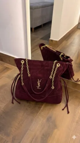 Bolsa Ysl ombro camursa 