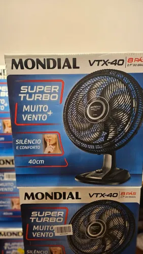 Ventilador Mondial Turbo (NOVO/LACRADO)