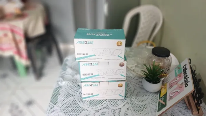 Câmera de Segurança Asecam Alta Resolução - Kit com 3 Unidades