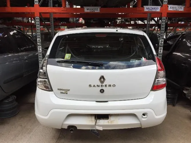 Peças usadas Renault Sandero 2013 2014 1.0 16v flex 77cv câmbio manual