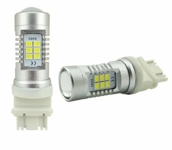 Par Lâmpada T20 21 Led 2 Polo Branca