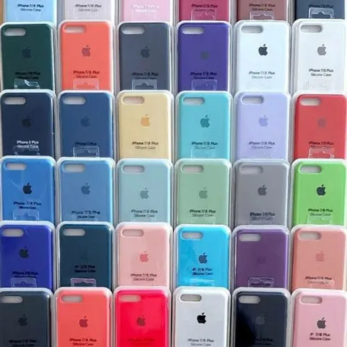 Capa Case Silicone aveludada Iphone 5 5s SE 6 6s 7 8 7plus 8Plus 
