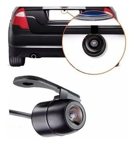 Mini Câmera Ré Borboleta Suporte Placa Butterfly Shu-308b