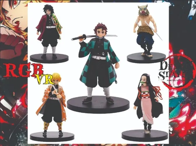 Miniatura Kimetsu no Yaiba 3 - Demon Slayer (Venda por Unidade)