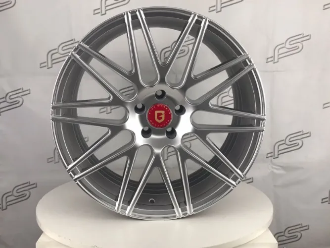 Roda Gisa Flow Forming YA8275W Hyper Prata 5x112 - 20x9 e 20x10,5 aro 20 duas talas