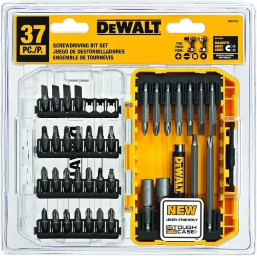 Jogo 37 Peças para Parafusar com Estojo - Dewalt