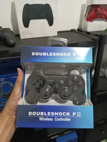 Controle PS3 Doubleshock sem fio 