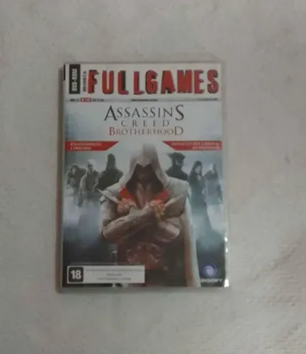 Dvd Fullgames, Assassin's Creed Brotherhood com uma revista dentro