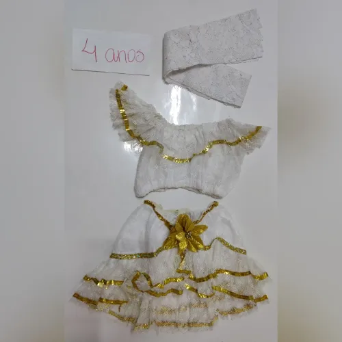 Fantasia baianinha infantil 4 anos 