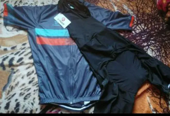 Conjunto de roupa de ciclista 