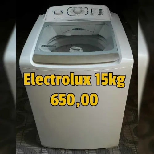 Máquina de lavar Electrolux 15kg com garantia