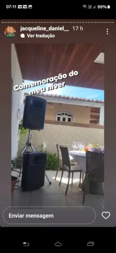 Aluguel de Caixa de som Bluetooth 