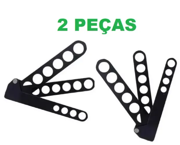 2 Medidores de Dedos Aneleira Leques
