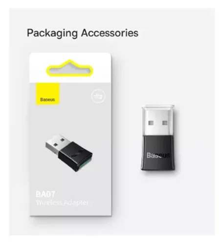 ADAPTADOR USB BLUETOOTH 2.0 PC / NOTE USB 5.3 BASEUS BA07