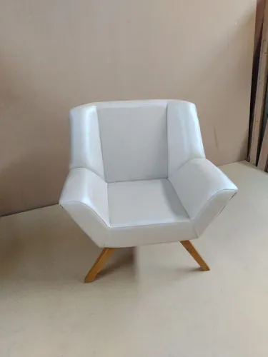 Poltrona da cliente para recepção 