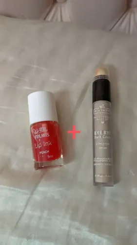 lip tint e corretivo