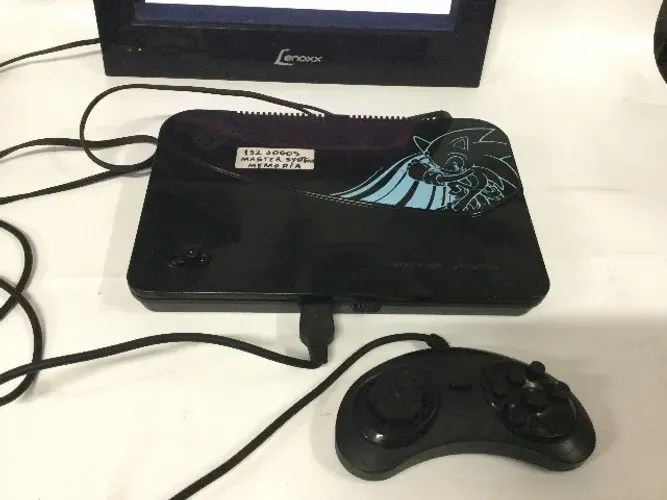 video game original master system + 132 jogos