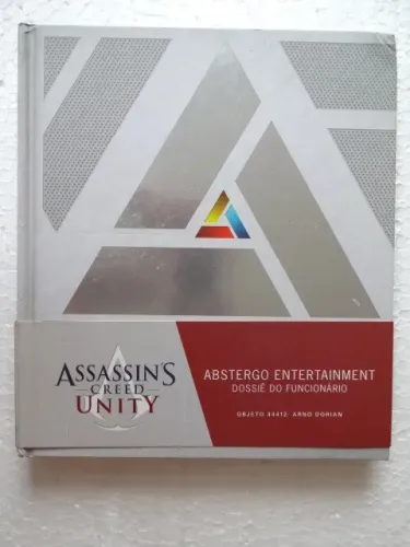 Livro Assassins Creed Unity: Abstergo Entertainment Dossiê do Funcionário(p/Colecionador)