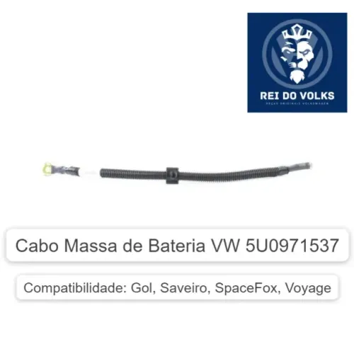 Cabo de massa da bateria Gol, Voyage, Saveiro, Spacefox, 