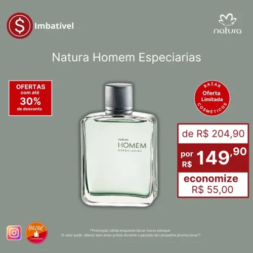 Natura Homem Especiarias