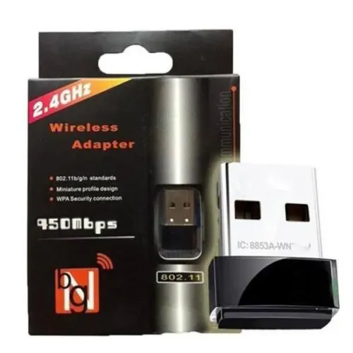 Antena usb adaptador wifi nano wirelles