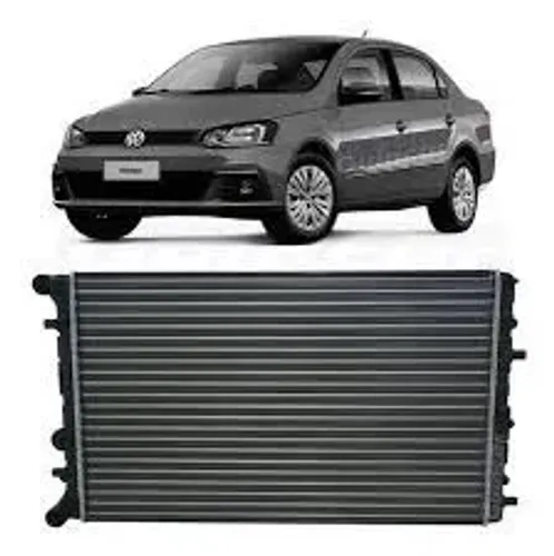 Radiador para Voyage G5, G6, G7, G8 2010 a 2023 com ar-condicionado novo marca Euro