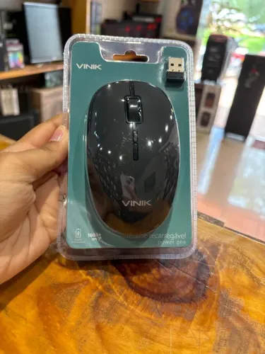 Mouse Sem Fio Vinik 1600 DPI Recarregável