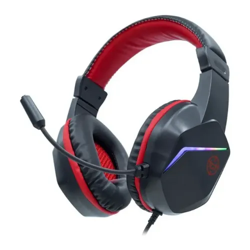 Fone de Ouvido TGT Diver Rainbow Preto com Vermelho Headset (Novo)