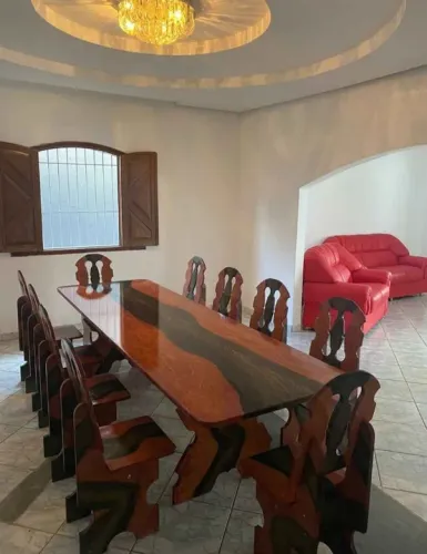 "Mesa de Jantar Ardosia Stilo Mozart - Elegância e Sofisticação!"