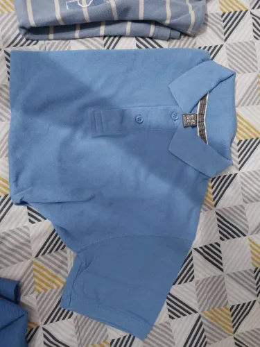 Camiseta polo masculina infantil