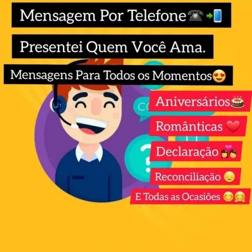 Mensagem Fonada via Telefone
