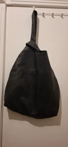 Bolsa Couro Preta