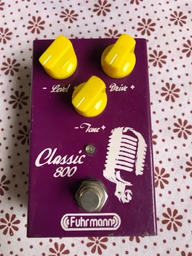 Pedal Distortion Classic 800 Fuhrmann parcelo no Olxpay-ML avalio troca