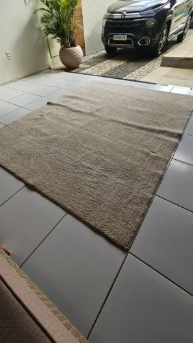 Tapete grande Bege para Sala ou quarto