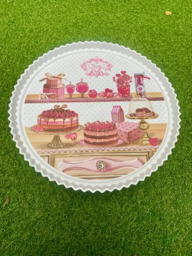 Bandeja Decorativa Tortas e Doces