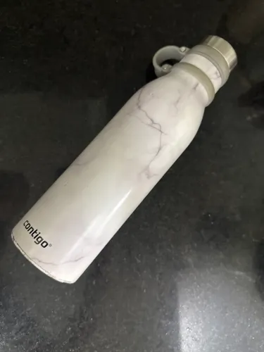 Garrafa térmica marmorizada 