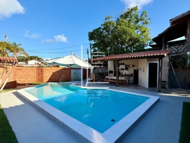 Ampla casa de 4 quartos em terreno de com aproximadamente 3.000m² - Condomínio Barra Mar