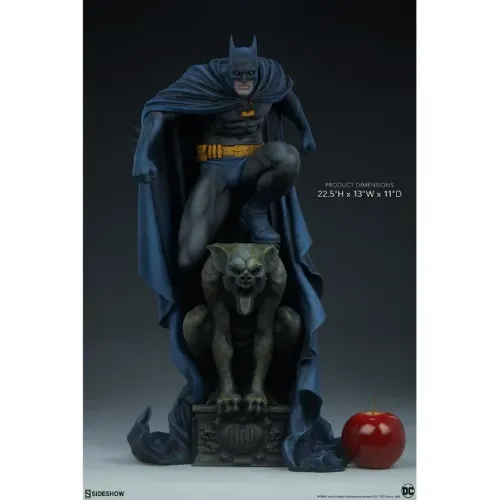 Sideshow Batman Premium Format Regular - com caixa arte e parda