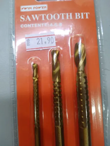 Kit brocas fresa
