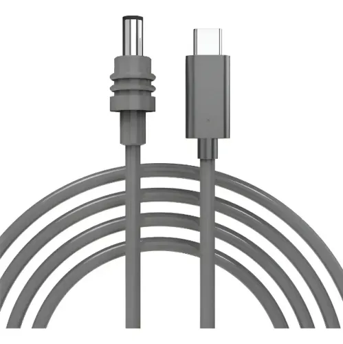 Cabo Type-C x P4 Para Alimentar Starlink Mini 100w 3 Metros Cinza-escuro