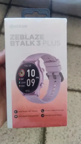 Relógio Zeblaze btalk 3 plus - LILÁS