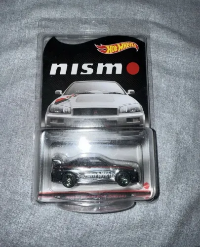 Hot Wheels RLC  NISSAN SKYLINE GT-R (BNR34) Nismo HGK73 2022 - Novo na caixa