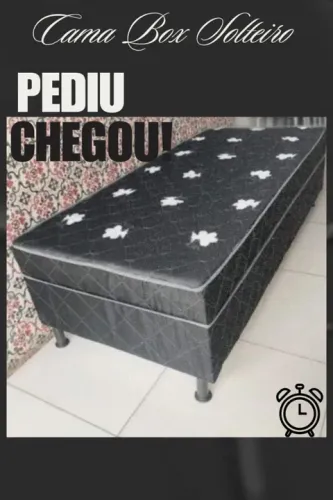 Cama box Solteirão Produto lacrado 1.88x0.88