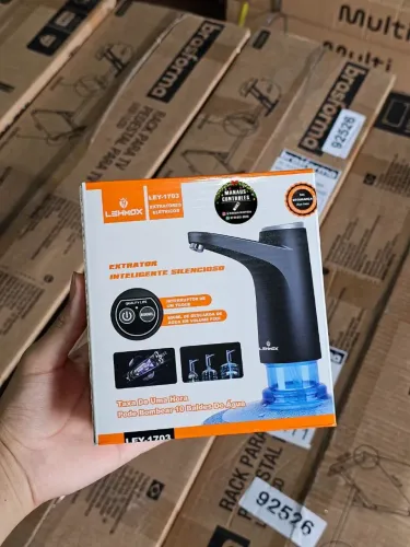 Extrator de água silencioso para garrafão