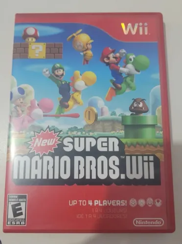 New Super Mario Bros Wii + Mario Sonic Olympic Winter Games Wii