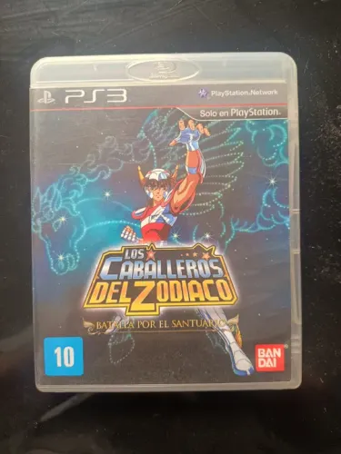 Game Os Cavaleiros do Zodiaco a Batalha do Santuario - Original PlayStation 3