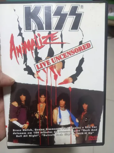 DVD KISS Animalize - Live Uncensored