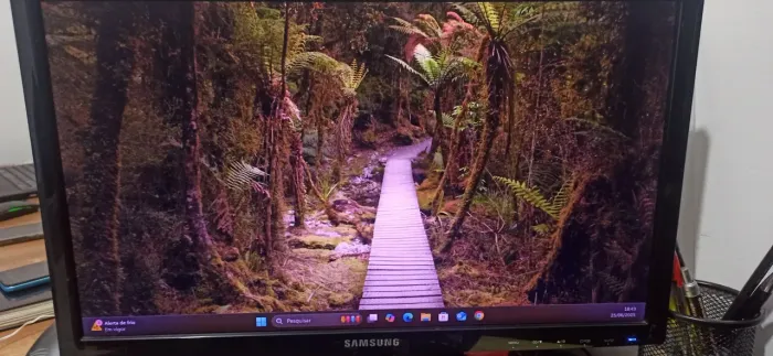 Monitor Samsung LED VGA 18.5 polegadas